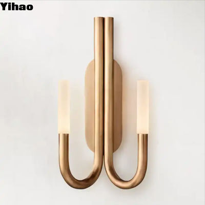 comprare Lampada da parete Soluzioni di illuminazione funzionale elegante per la casa Metallo Oro luce decorativa ufficio interno fabbricazione online