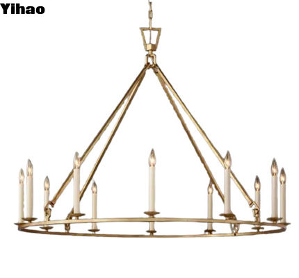 comprare 82-265 Volt Granario Agriturismo Vintage Antica Lampada appesa In ottone Lanterna pendente 60 Watt fabbricazione online