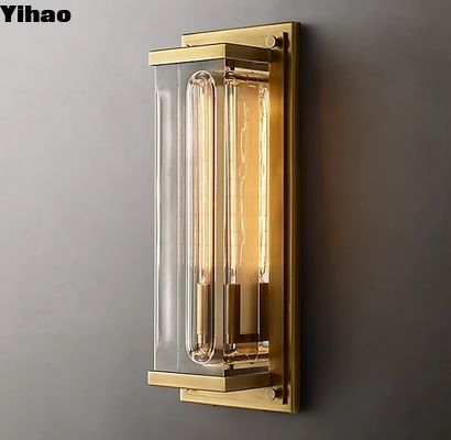 comprare 8'W X 4'D X 20'H Lampade da parete decorative Lampade da parete a cristallo moderne fabbricazione online
