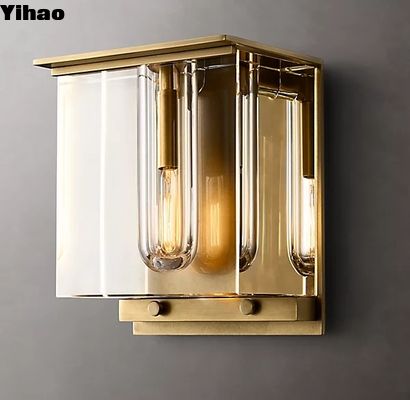 comprare 25W Sabbia Cast Brass Moderne Pareti Interni Sconces Per Soggiorno fabbricazione online