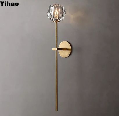 comprare Lampade da letto montate a muro a vite Lampade da muro in ottone OEM ODM fabbricazione online