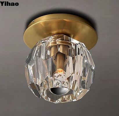comprare Laccati, bruciati, spazzolati, ottoni e vetri, montati in soffitto 110-120V fabbricazione online
