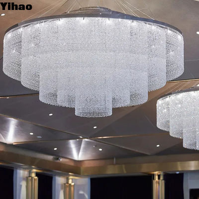 comprare OEM Grandi lampadari per soffitti alti montati sul soffitto fabbricazione online