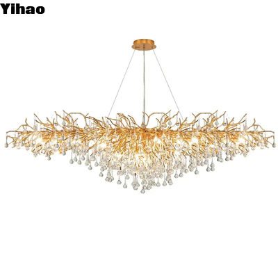 comprare 60w Lampade di vetro lampadario di cristallo soffitto montato apparecchi di luce fabbricazione online