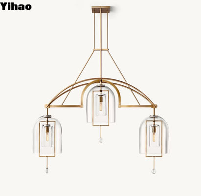 comprare Candelabro di stile moderno con fonte di alimentazione cablata Installazione di candelabro di design elegante fabbricazione online