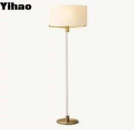 comprare K9 vetro cristallo acciaio Lampade da terra contemporanee Lampade da terra moderne 72' H fabbricazione online