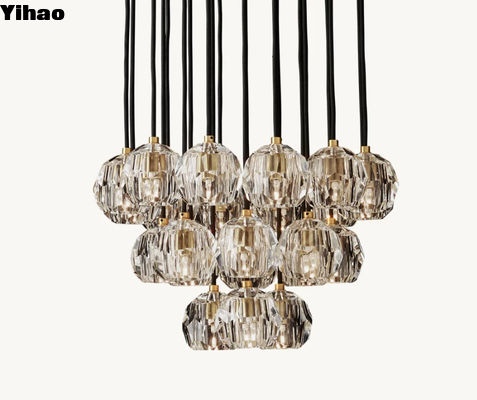 comprare Moderno candelabro LED Vintage Custom Made with Nickel Brass Bronze Finish fabbricazione online