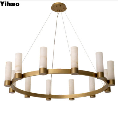 comprare Bella illuminazione a Led decorativa moderna contemporanea lampadario trasparente contemporaneo personalizzato fabbricazione online