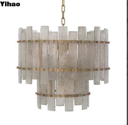 comprare Decorazione contemporanea lampadario di cristallo moderno, lampadari di cristallo extra grandi per soffitti alti fabbricazione online