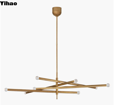 comprare Rousseau Grande otto luci candelabro articolato luce personalizzabile perfetto per spazi interni fabbricazione online