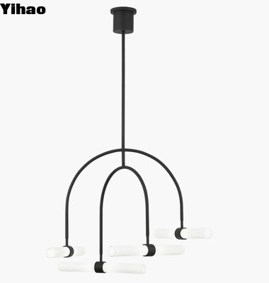 comprare 700CLM4B lampadario a quattro luci a colonna comprende 34,5 Watt 2328 lumen forniti Moduli LED 3000K fabbricazione online