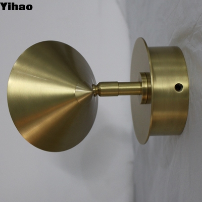 comprare Modern Brass LED Wall Lamp with Dimmer for Living Room fabbricazione online