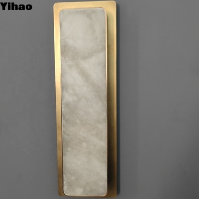 comprare Modern Alabaster Wall Lamp LED Warm White 3500K for Living Room fabbricazione online
