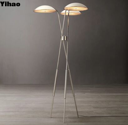 comprare Yihao Vintage Copper Floor Lamp con design personalizzabile e stile farmhouse per soggiorno fabbricazione online