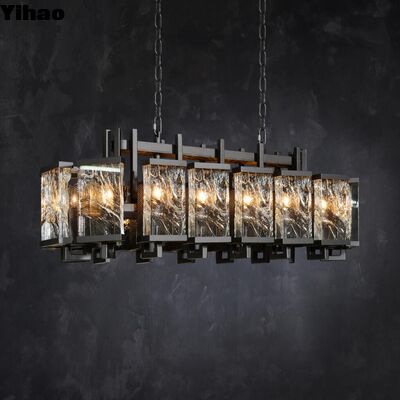 comprare Luce pendente a LED in stile vintage con altezza regolabile e durata di vita di 50000 ore per illuminazione decorativa interna fabbricazione online