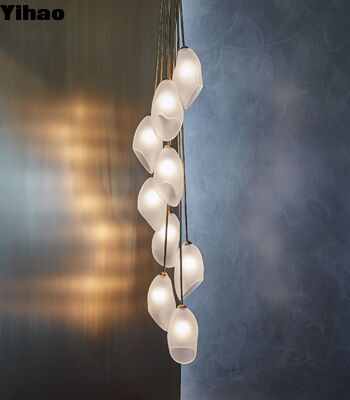 comprare Corpo in ottone lampada ad altezza regolabile con 2700K LED bianco caldo per soggiorno moderno fabbricazione online