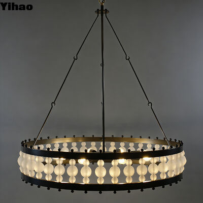 comprare Luce di pendente in rame di stile americano con LED bianco caldo 3500K e garanzia di 5 anni fabbricazione online