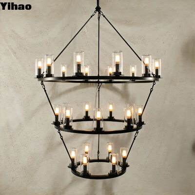 comprare Luce pendente in ottone con 3500K LED bianco caldo e garanzia di 5 anni per il soffitto della sala da pranzo fabbricazione online