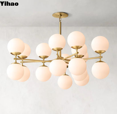 Crystal RH Modern Chandelier Chrome Finish 8 Lights Lamp Cup