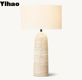 Torcia in pietra massiccia Dimmabile Tocco Lampade laterali camera da letto