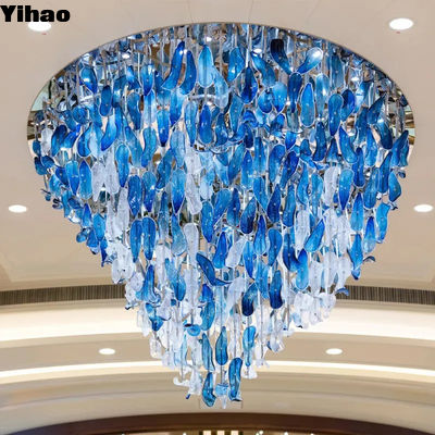 Hotel Lobby Drop Candelabro Luci Scala Candelabro Moderno OEM ODM