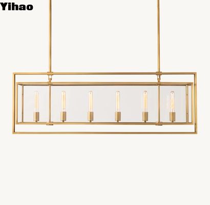 Classico lampadario RH con direzione verso l'alto della coppa della lampada in telaio in nichel/brass/bronzo