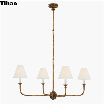 Piaf candelabro Moderno Candelabro personalizzato soffitto montato Lampada con finitura personalizzabile