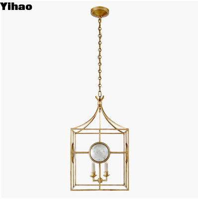 Sopra il soffitto Gramercy Medium Lanterna Vintage Bronzo Pendente Luci Personalizzare Finitura