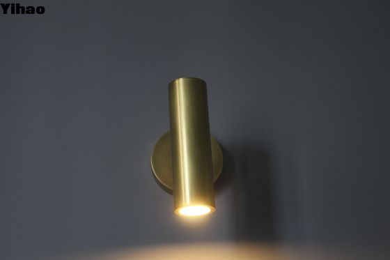 Antiche luci da parete in ottone per camera d'albergo Lampada da lettura a letto