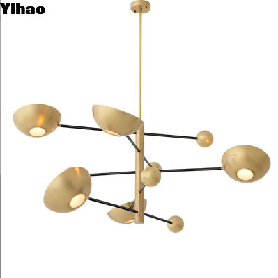 Arte moderna LED decorativo lampadari pendenti moderni soffitto alto albergo rotondo lucchetto lampadario
