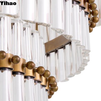 Lampade d'albergo di alta qualità Nordic creative soffitto villa soggiorno lampadario