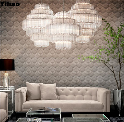 Villa Hall Moderno Luxury Art Deco Design Cristallo lampadario Per Hotel Casa Soggiorno