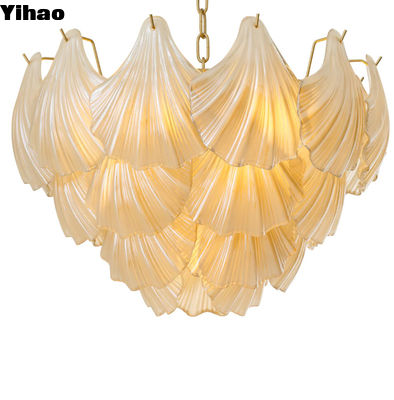 Hotel Luxury Chandelier Dimensione Ø 60 H. 42 cm Pendentivi moderni Luci Foyer Grandi soffitti alti Rotondo