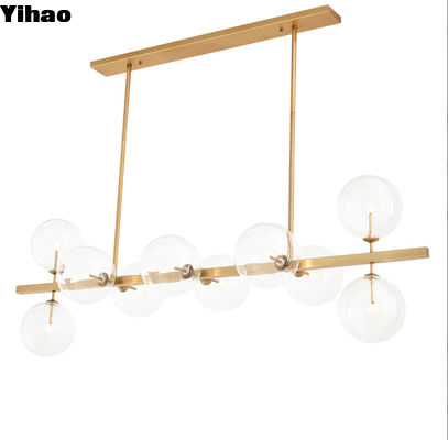 Montaggio del soffitto Moderno candelabro LED decorativo per l'assemblaggio della camera da letto richiesto
