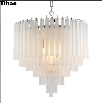 Villa Hall LED Moderno Art Deco Crystal Chandelier Design Per Hotel Casa Soggiorno