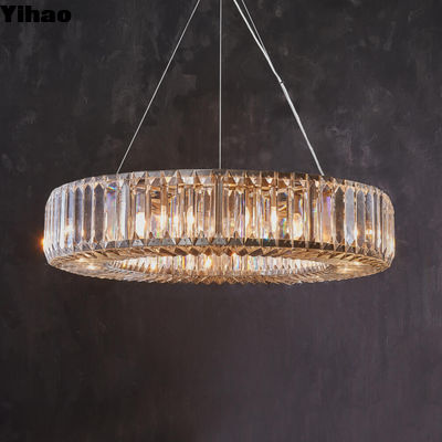 Pendente di Erode Lustre di cristallo luccicante in ottone per spazi interni