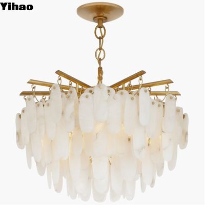 Visual Comfort Cora grande lampadario montato CHC4910