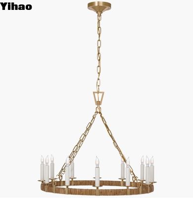 CHC 5872 Medium Wrapped Ring Chandelier di Visual Comfort Darlana