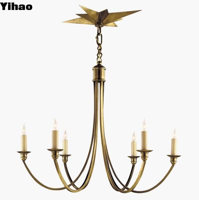 SC 5001 Candelabro medio veneziano Bronzo / nichel lucidato / ottone antico strofinato a mano