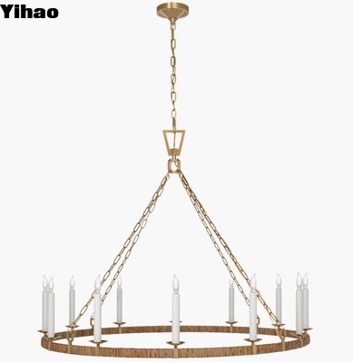 CHC 5874 Darlana XL candelabro a anello avvolto, Darlana grande candelabro a anello singolo