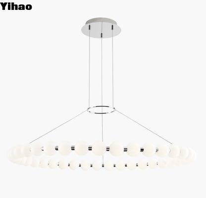 700OBT Orbet 42 candelabro Dimmabile 50 Watt 90 CRI 2700K ottone e cristallo candelabro