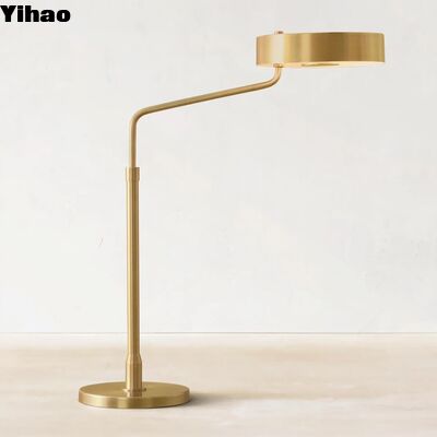 Yihao Modern Classic Brass Base Table Lamp con Custom Packing e E26 Bulb Base per soggiorno e camera da letto