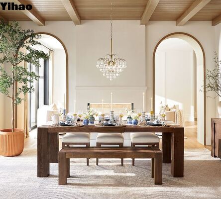 Corpo in ottone 2700K Caldo Bianco Moderno Semplice Pendente di lusso Luce lampadario per salotto