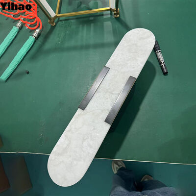 Lampada da parete in ottone e alabastro con 3500K LED bianco caldo Design moderno per soggiorno e camera da letto