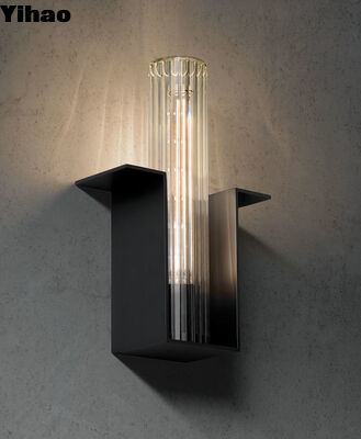 Lampada da parete in ottone per esterni Yihao con altezza regolabile e luce bianca calda 3000K per illuminazione muraria decorativa moderna