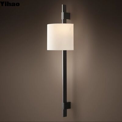 Yihao Luxury Copper Wall Lamp con luce bianca calda 2700K e durata di vita di 30000 ore per soggiorno e camera da letto